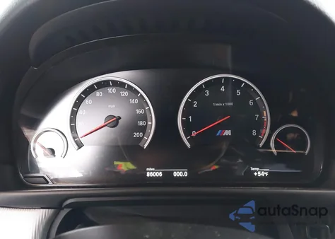 2015 BMW M5 from USA, damaged, VIN WBSFV9C53FD594729